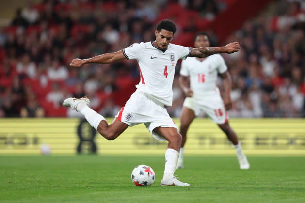 England v Czechia 06 October 2026, London - International Football - UEFA Nations League - England v Czechia - Jarell Quansah of England - Photo: Charlotte Wilson Offside. London UK Copyright: xCharlottexWilsonx xOffsidexOffside