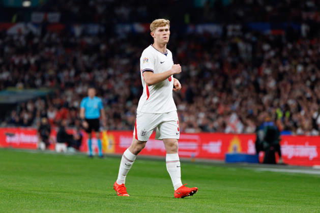 England v Czechia UEFA Nations League, Tuesday 6th October 2026: Lewis Hall of England running during the UEFA Nations League Group C Fixture between England and Czechia at Wembley Stadium, Wembley in London, England. (Photo by Alex Ferrelly Sports Press Photo) Copyright: xAlexxFerrelly SportsxPressxPhotox Sportspressphoto_SPR247713