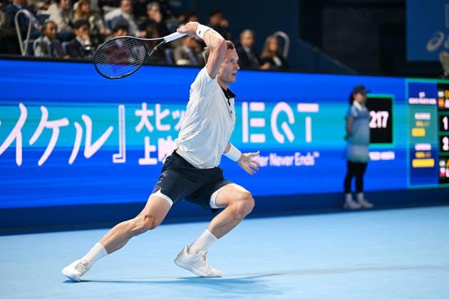 Jiri LEHECKA (CZE), OCTOBER 6, 2026 - Tennis : Kinoshita Group Japan Open Tennis Championships 2026 Men s Singles Final at Ariake Coliseum, Tokyo, Japan. Noxthirdxpartyxsales aflo_353764648 KenjiroxMatsuox