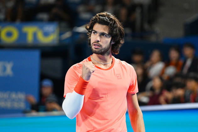 Carlos ALCARAZ (ESP), OCTOBER 6, 2026 - Tennis : Kinoshita Group Japan Open Tennis Championships 2026 Men s Singles Final at Ariake Coliseum, Tokyo, Japan. Noxthirdxpartyxsales aflo_353764654 KenjiroxMatsuox