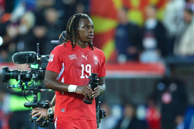 LUCERNE, SWITZERLAND - OCTOBER 06: Winsley Boteli Mokango (19, Switzerland) during the UEFA Nations League match between Switzerland and North Macedonia at thermoplan arena on October 6, 2026 in Lucerne, Switzerland. Copyright: xUrsxOttigerx xSPPx Sportspressphoto_SPR247772