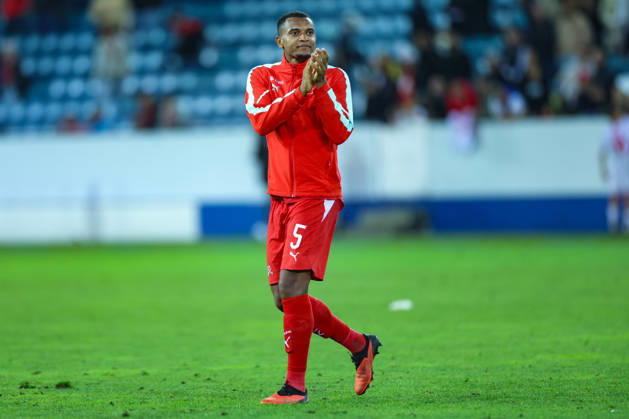 LUCERNE, SWITZERLAND - OCTOBER 06: Manuel Akanji (5, Switzerland) during the UEFA Nations League match between Switzerland and North Macedonia at thermoplan arena on October 6, 2026 in Lucerne, Switzerland. Copyright: xUrsxOttigerx xSPPx Sportspressphoto_SPR247778