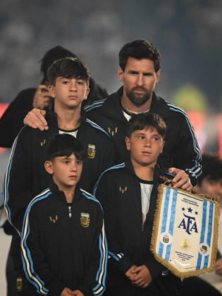 Argentina x Benin BUENOS AIRES, AR - 06.10.2026: ARGENTINA X BENIN - Lionel Messi during the International Friendly, Länderspiel, Nationalmannschaft match between Argentina and Benin on Tuesday, October 6, 2026, at the Estadio Monumental in Buenos Aires, Argentina. The match marks Messi& 39;s farewell to the Argentine national team, Nationalteam (Photo: Gabriel Sotelo Fotoarena) x3026051x GabrielxSotelo
