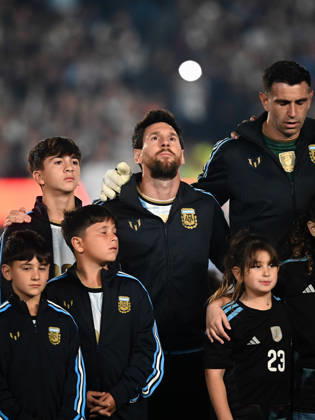 Argentina x Benin BUENOS AIRES, AR - 06.10.2026: ARGENTINA X BENIN - Lionel Messi during the International Friendly, Länderspiel, Nationalmannschaft match between Argentina and Benin on Tuesday, October 6, 2026, at the Estadio Monumental in Buenos Aires, Argentina. The match marks Messi& 39;s farewell to the Argentine national team, Nationalteam (Photo: Gabriel Sotelo Fotoarena) x3026052x GabrielxSotelo