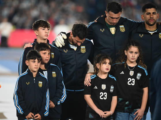 Argentina x Benin BUENOS AIRES, AR - 06.10.2026: ARGENTINA X BENIN - Lionel Messi during the International Friendly, Länderspiel, Nationalmannschaft match between Argentina and Benin on Tuesday, October 6, 2026, at the Estadio Monumental in Buenos Aires, Argentina. The match marks Messi& 39;s farewell to the Argentine national team, Nationalteam (Photo: Gabriel Sotelo Fotoarena) x3026054x GabrielxSotelo