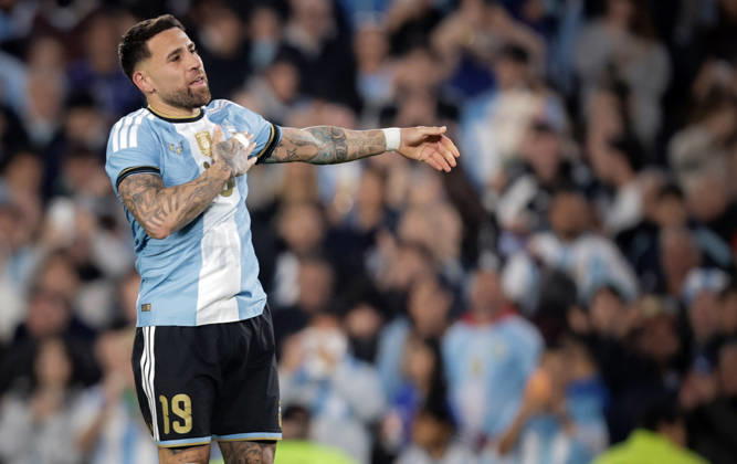 Nicolas Otamendi Argentina vs Benin Fecha: 06 10 2026 Ultimo partido de Lionel Messi en la Seleccion Argentina Copyright: xNICOLASxABOAFxNICOLASxABOAFx