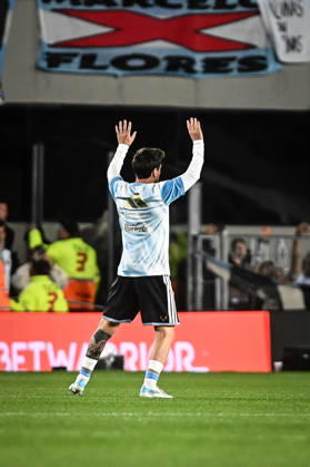 Argentina x Benin BUENOS AIRES, AR - 06.10.2026: ARGENTINA X BENIN - Lionel Messi during the International Friendly, Länderspiel, Nationalmannschaft match between Argentina and Benin on Tuesday, October 6, 2026, at the Estadio Monumental in Buenos Aires, Argentina. The match marks Messi& 39;s farewell to the Argentine national team, Nationalteam (Photo: Gabriel Sotelo Fotoarena) x3026058x GabrielxSotelo
