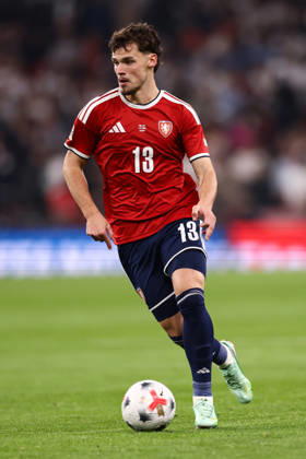 England v Czech Republic 06 October 2026, London - UEFA Nations League - England v Czech Republic - Lukas Ambros of Czechia - Photo: Jacques Feeney Offside. London UK Copyright: xJacquesxFeeneyx xOffsidexOffside