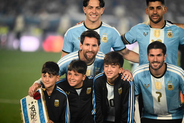 Argentina x Benin BUENOS AIRES, AR - 06.10.2026: ARGENTINA X BENIN - Lionel Messi during the International Friendly, Länderspiel, Nationalmannschaft match between Argentina and Benin on Tuesday, October 6, 2026, at the Estadio Monumental in Buenos Aires, Argentina. The match marks Messi& 39;s farewell to the Argentine national team, Nationalteam (Photo: Gabriel Sotelo Fotoarena) x3026101x GabrielxSotelo