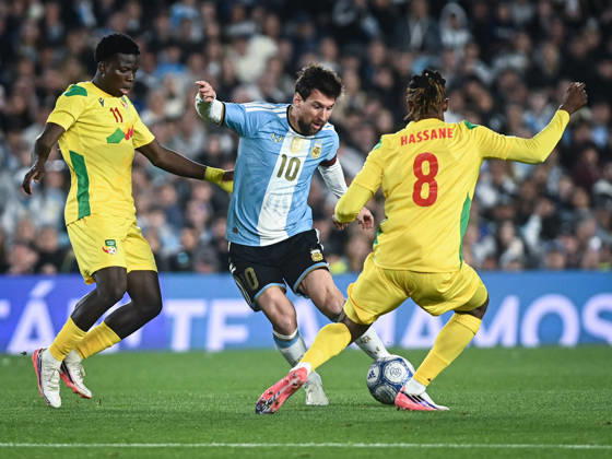 Argentina x Benin BUENOS AIRES, AR - 06.10.2026: ARGENTINA X BENIN - Lionel Messi during the International Friendly, Länderspiel, Nationalmannschaft match between Argentina and Benin on Tuesday, October 6, 2026, at the Estadio Monumental in Buenos Aires, Argentina. The match marks Messi& 39;s farewell to the Argentine national team, Nationalteam (Photo: Gabriel Sotelo Fotoarena) x3026119x  GabrielxSotelo