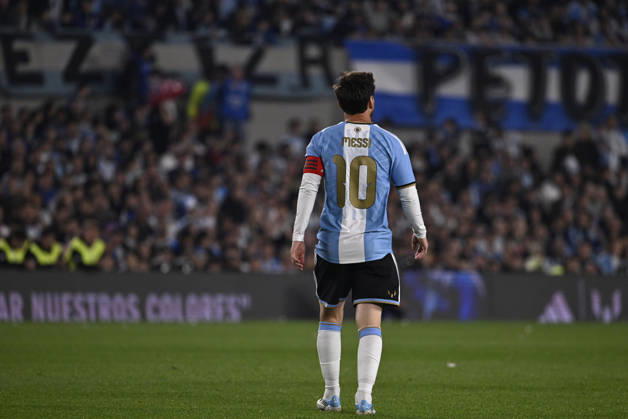 BUENOS AIRES, ARGENTINA - OCTOBER 06: Lionel Messi of Argentina national team, Nationalteam during the International Friendly, Länderspiel, Nationalmannschaft match between Argentina and Benin at Estadio Mas Monumental on October 06, 2026 in Buenos Aires, Argentina. Photo by SFSI Argentina National team v Benin Copyright: xSFSIx