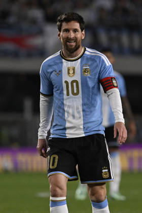 BUENOS AIRES, ARGENTINA - OCTOBER 06: Lionel Messi of Argentina national team, Nationalteam during the International Friendly, Länderspiel, Nationalmannschaft match between Argentina and Benin at Estadio Mas Monumental on October 06, 2026 in Buenos Aires, Argentina. Photo by SFSI Argentina National team v Benin Copyright: xSFSIx