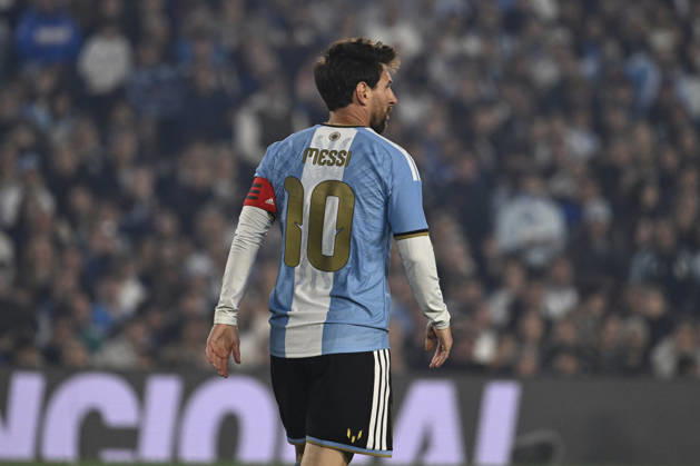 BUENOS AIRES, ARGENTINA - OCTOBER 06: Lionel Messi of Argentina national team, Nationalteam during the International Friendly, Länderspiel, Nationalmannschaft match between Argentina and Benin at Estadio Mas Monumental on October 06, 2026 in Buenos Aires, Argentina. Photo by SFSI Argentina National team v Benin Copyright: xSFSIx