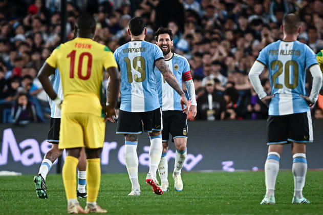 Argentina x Benin BUENOS AIRES, AR - 06.10.2026: ARGENTINA X BENIN - during the International Friendly, Länderspiel, Nationalmannschaft match between Argentina and Benin on Tuesday, October 6, 2026, at the Estadio Monumental in Buenos Aires, Argentina. The match marks Messi& 39;s farewell to the Argentine national team, Nationalteam (Photo: Gabriel Sotelo Fotoarena) x3026130x  GabrielxSotelo