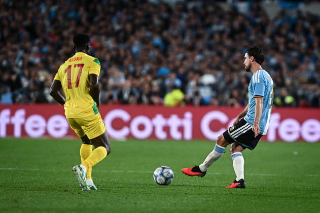 Argentina x Benin BUENOS AIRES, AR - 06.10.2026: ARGENTINA X BENIN - during the International Friendly, Länderspiel, Nationalmannschaft match between Argentina and Benin on Tuesday, October 6, 2026, at the Estadio Monumental in Buenos Aires, Argentina. The match marks Messi& 39;s farewell to the Argentine national team, Nationalteam (Photo: Gabriel Sotelo Fotoarena) x3026141x  GabrielxSotelo