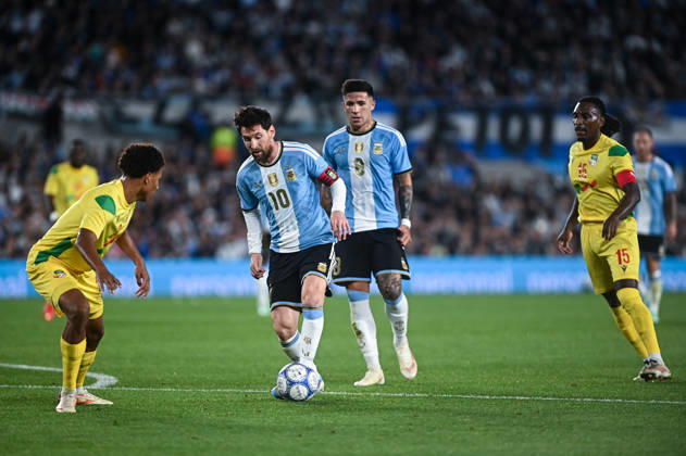 Argentina x Benin BUENOS AIRES, AR - 06.10.2026: ARGENTINA X BENIN - during the International Friendly, Länderspiel, Nationalmannschaft match between Argentina and Benin on Tuesday, October 6, 2026, at the Estadio Monumental in Buenos Aires, Argentina. The match marks Messi& 39;s farewell to the Argentine national team, Nationalteam (Photo: Gabriel Sotelo Fotoarena) x3026152x  GabrielxSotelo