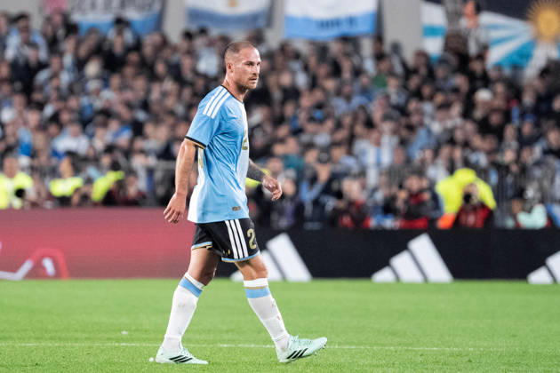 BUENOS AIRES, ARGENTINA - OCTOBER 06: Alexis Mac Allister of Argentina looks on during the International Friendly, Länderspiel, Nationalmannschaft football match between Argentina and Benin at Estadio Monumental Antonio V. Liberti on October 06, 2026 in Buenos Aires, Argentina. (Photo by Richard Callis Sports Press Photo) Copyright: xRichardxCallis SportsxPressxPhotox Sportspressphoto_SPR247893
