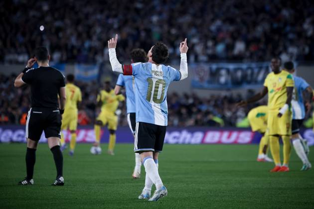 October 6, 2026, Buenos Aires, Buenos Aires, Argentina: Lionel Messi of Argentina seen during the match between Argentina and Benin International Friendly, Länderspiel, Nationalmannschaft match, The last match of Messi with Argentina national team, Nationalteam Final score: Argentina 3 - 0 Benin Buenos Aires Argentina - ZUMAs197 20261006_aaa_s197_234 Copyright: xRobertoxxTuerox