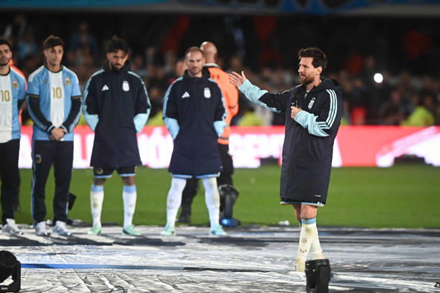 Argentina x Benin BUENOS AIRES, AR - 06.10.2026: ARGENTINA X BENIN - Lionel Messi of Argentina during the International Friendly, Länderspiel, Nationalmannschaft match between Argentina and Benin on Tuesday, October 6, 2026, at the Estadio Monumental in Buenos Aires, Argentina. The match marks Messi& 39;s farewell to the Argentine national team, Nationalteam (Photo: Gabriel Sotelo Fotoarena) x3026189x  GabrielxSotelo