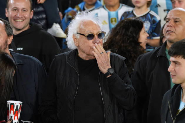 Messi bade farewell to Argentina in the friendly match against Benin BUENOS AIRES, ARGENTINA - OCTOBER 6: Guillermo Coppola, Maradona’s former representative is seen as Argentine football legend and national team, Nationalteam captain Lionel Messi goodbye to the crowd during his farewell match in front of over 80,000 spectators at the Monumental Stadium, in Buenos Aires, Argentina on October 6, 2026. Argentine football star Lionel Messi played his final international match, Länderspiel, Nationalmannschaft in the friendly game between Argentina and Benin. The 39-year-old walk onto the stadium pitch for the final time in the sky-blue and white jersey, entering his farewell as Argentina s record appearance-maker and leading scorer with 207 caps and 125 goals. Luciano Gonzalez Anadolu Buenos Aires Argentina. Editorial use only. Please get in touch for any other usage.  Copyright: x2026xAnadoluxLucianoxGonzalezx