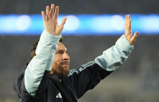 Lionel Messi - Argentina vs Benin - Partido amistoso - 6 de octubre de 2026 - Estadio Monumental - Buenos Aires - Foto: Javier Garcia Martino - Prensa CABJ -