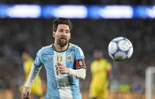 Lionel Messi - Argentina vs Benin - Partido amistoso - 6 de octubre de 2026 - Estadio Monumental - Buenos Aires - Foto: Javier Garcia Martino - Prensa CABJ -