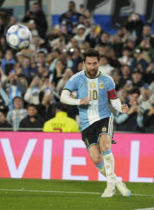 Lionel Messi - Argentina vs Benin - Partido amistoso - 6 de octubre de 2026 - Estadio Monumental - Buenos Aires - Foto: Javier Garcia Martino - Prensa CABJ -