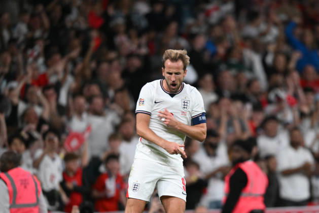England v Czechia - UEFA Nations League 2026 27 Group A3 MD4 Harry Kane of England celebrates after scoring the team s second goal during the UEFA Nations League League A, Group 3 match between England and Czechia at Wembley Stadium in London, on October 6, 2026. London Greater London United Kingdom  Copyright: xMIxNewsx originalFilename:fletcher-englandv261006_nptuj.jpg