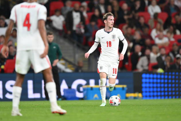 England v Czechia - UEFA Nations League 2026 27 Group A3 MD4 James Garner of England advances forward during the UEFA Nations League League A, Group 3 match between England and Czechia at Wembley Stadium in London, on October 6, 2026. London Greater London United Kingdom  Copyright: xMIxNewsx originalFilename:fletcher-englandv261006_npV8U.jpg