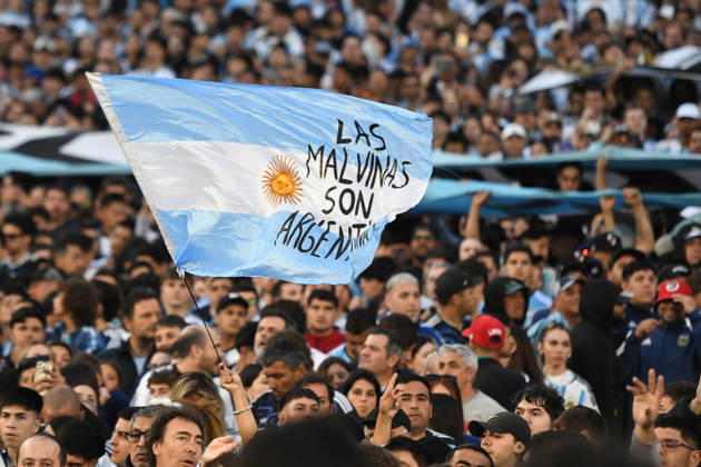Argentina v Benin - International Friendly, Länderspiel, Nationalmannschaft Fans of Argentina watch the match between Argentina and Benin at Estadio Monumental in Buenos Aires, Argentina, on October 6, 2026. Buenos Aires Buenos Aires Argentina Copyright: xFedericoxPerettix originalFilename:peretti-argentin261006_np0R1