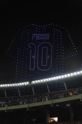 Argentina v Benin - International Friendly, Länderspiel, Nationalmannschaft Lionel Messi s shirt is made with drones after the match between Argentina and Benin at Estadio Monumental in Buenos Aires, Argentina, on October 6, 2026. Buenos Aires Buenos Aires Argentina Copyright: xFedericoxPerettix originalFilename:peretti-argentin261006_npDI3