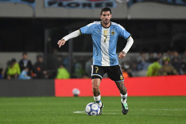 Argentina v Benin - International Friendly, Länderspiel, Nationalmannschaft Rodrigo de Paul of Argentina plays during the match between Argentina and Benin at Estadio Monumental in Buenos Aires, Argentina, on October 6, 2026. Buenos Aires Buenos Aires Argentina Copyright: xFedericoxPerettix originalFilename:peretti-argentin261006_npEUI