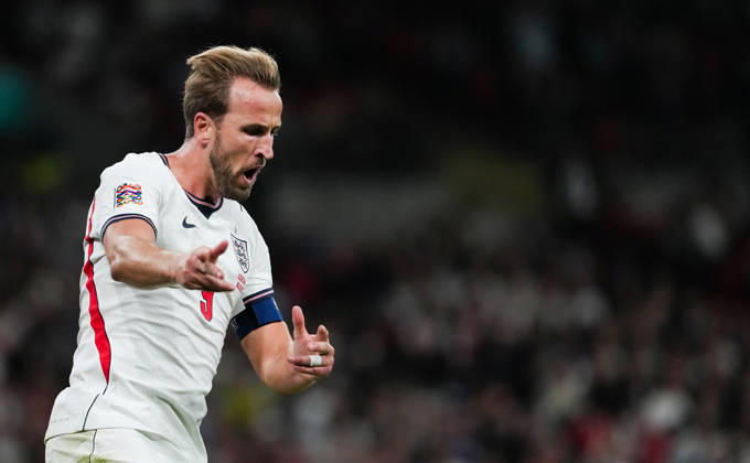 England v Czech Republic Group 3 UEFA Nations League - Season 2026 2027 - Wembley Stadium Harry Kane of England celebrates scoring 2nd goal in 3-0 win during the England v Czech Republic UEFA Group 3 Nations League Match at Wembley Stadium London, Season 26 27, October 6 2026 London United Kingdom