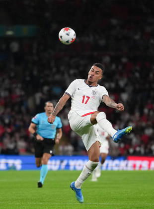 England v Czech Republic Group 3 UEFA Nations League - Season 2026 2027 - Wembley Stadium Morgan Rogers of England during the England v Czech Republic UEFA Group 3 Nations League Match at Wembley Stadium London, Season 26 27, October 6 2026 London United Kingdom
