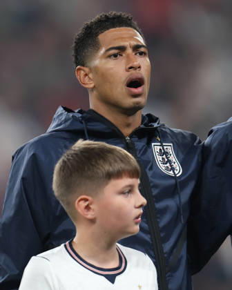 LONDON, ENGLAND - OCTOBER 6: Jude Bellingham of England during the UEFA Nations League 2026 27 group phase match between England and Czechia at Wembley Stadium on October 6, 2026 in London, England. Copyright: xMBxMediax
