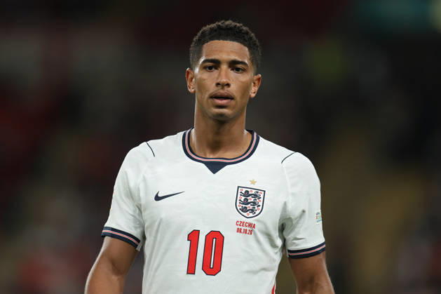 LONDON, ENGLAND - OCTOBER 6: Jude Bellingham of England during the UEFA Nations League 2026 27 group phase match between England and Czechia at Wembley Stadium on October 6, 2026 in London, England.  Copyright: xMBxMediax