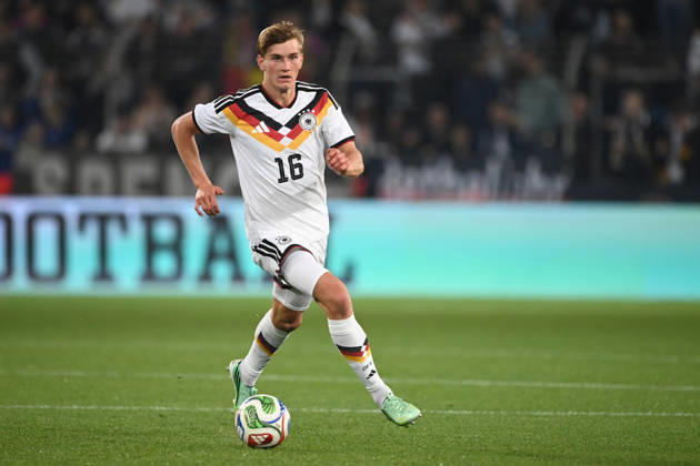 Aljoscha KEMLEIN (GER) Aktion, Einzelaktion Fussball Laenderspiel, U21, U 21 EM-Qualifikation, Deutschland - Georgien 2-0 am 06.10.2026, Schueco-Arena Bielefeld, Â