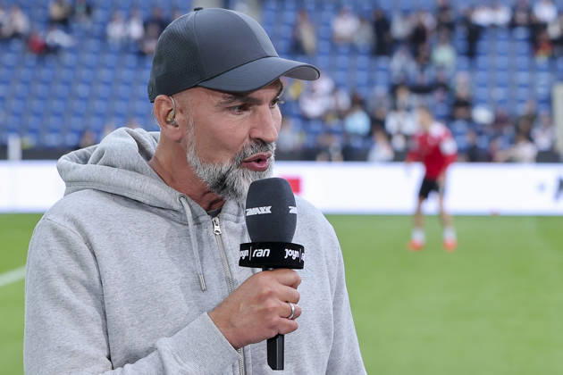Experte Markus Babbel looks on during the UEFA Under21 EURO Qualifier, EM, Europameisterschaft between Germany U21, U 21 and Georgia U21 at Almstadion on October 6, 2026 in Bielefeld, Germany. (Photo by Marco Steinbrenner DeFodi Images) -