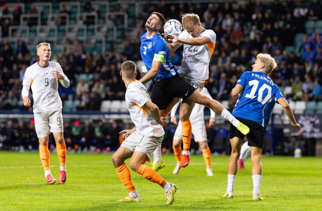 06.10.2026, Tallinn. Football Nations League. Estonia VS Iceland 0:0. Photo Tairo Lutter, Postimees Tallinn Harjumaa Estonia 1TL06OCT26A22 Copyright: xTairoxLutterx 3 Maksim Paskotši