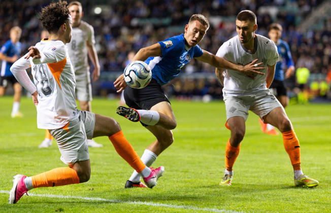 06.10.2026, Tallinn. Football Nations League. Estonia VS Iceland 0:0. Photo Tairo Lutter, Postimees Tallinn Harjumaa Estonia 1TL06OCT26A25 Copyright: xTairoxLutterx 6 Rasmus Peetson