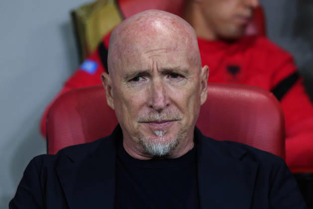 October 6, 2026, Tirana, Tirana, Albania: Albania s National soccer team Head coach Rolando Maran during UEFA Nations League 2026-2027 group phase match between Albania and San Marino in Tirana, Albania on 6 October, 2026. Tirana Albania - ZUMAb266 20261006_zip_b266_006 Copyright: xArmandoxBabanix