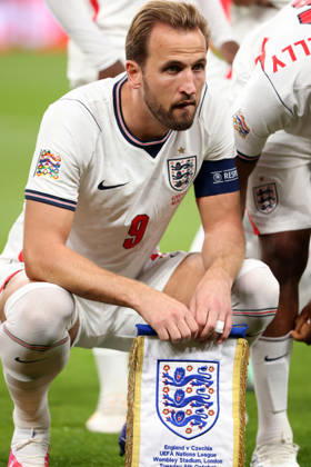 Harry Kane (E) at the England v Czechia UEFA Nations League Group 3 match, at Wembley Stadium, London, UK, on 6th October, 2026. .