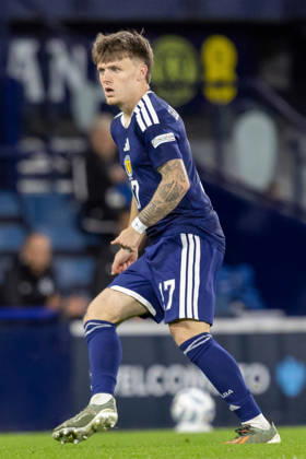 Scotland v Slovenia, UEFA Nations League Ben Gannon-Doak of Scotland national team, Nationalteam during the UEFA Nations League League B Group B1 between Scotland and Slovenia. Barclays Hampden, Hampden Park, Glasgow, Scotland. 6 October 2026. Hampden Park Barclays Hampden Glasgow Scotland Editorial use only , Copyright: xColinxPoultneyx PSI-24964-0064