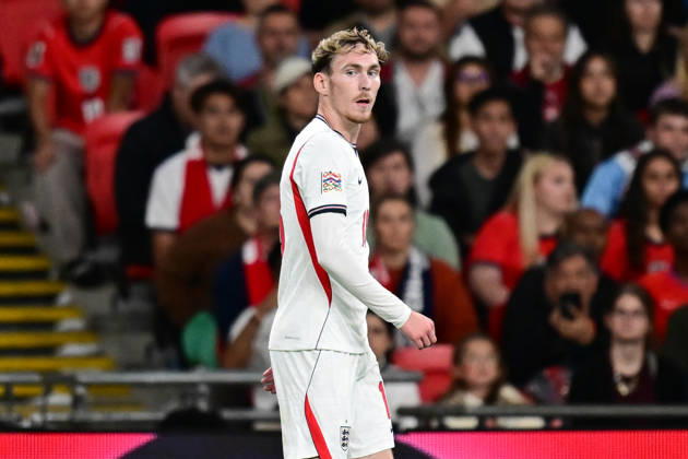 England v Czechia, UEFA Nations League England midfielder James Garner (18) during the UEFA Nations League match between England and Czechia at Wembley Stadium, London, UK on 6 October 2026. London Wembley Stadium Greater London UK Editorial use only , Copyright: xDennisxGoodwinx PSI-24957-0077