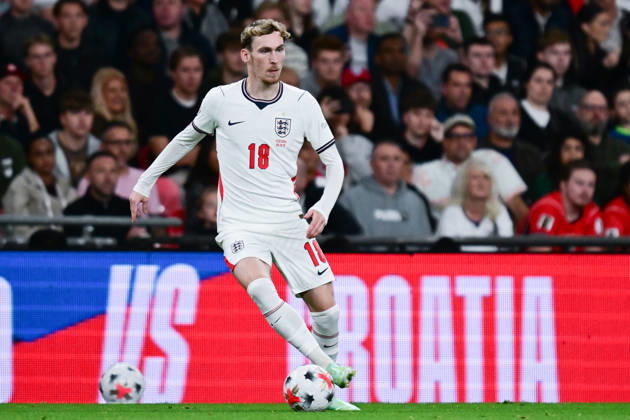 England v Czechia, UEFA Nations League England midfielder James Garner (18) on the ball during the UEFA Nations League match between England and Czechia at Wembley Stadium, London, UK on 6 October 2026. London Wembley Stadium Greater London UK Editorial use only , Copyright: xDennisxGoodwinx PSI-24957-0083