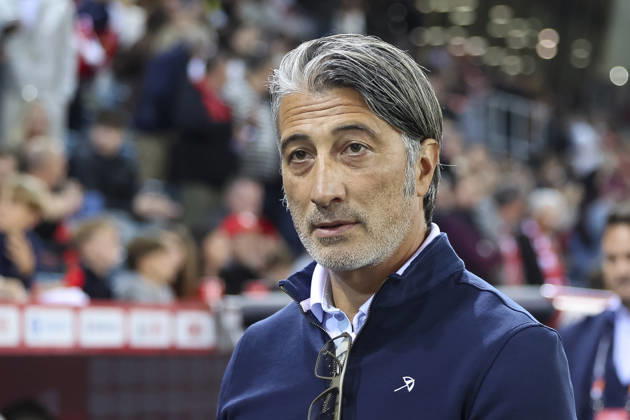 Murat Yakin (Schweiz, Trainer) vor Spielbeginn , Schweiz, UEFA , Nations League, Matchday 4, Schweiz vs. Nordmazedonien, 06.10.2026, Luzern Swissporarena Schweiz Copyright: xGrantxHubbsx