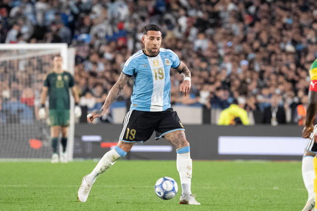BUENOS AIRES, ARGENTINA - OCTOBER 6: Nicolas Otamendi of Argentina passes the ball during the International Friendly, Länderspiel, Nationalmannschaft football match between Argentina and Benin, at the Estadio Monumental Antonio V. Liberti, on October 6, 2026, in Buenos Aires, Argentina. Richard Callis Fotoarena (Richard Callis SPP) Copyright: xRichardxCallisx xSPPx spp-en-RiCa-3026241