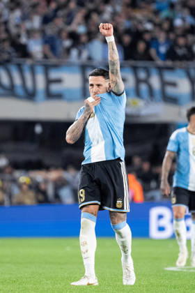 BUENOS AIRES, ARGENTINA - OCTOBER 6: Nicolas Otamendi of Argentina celebrates after scoring the team s first goal during the International Friendly, Länderspiel, Nationalmannschaft football match between Argentina and Benin, at the Estadio Monumental Antonio V. Liberti, on October 6, 2026, in Buenos Aires, Argentina. Richard Callis Fotoarena (Richard Callis SPP) Copyright: xRichardxCallisx xSPPx spp-en-RiCa-3026267