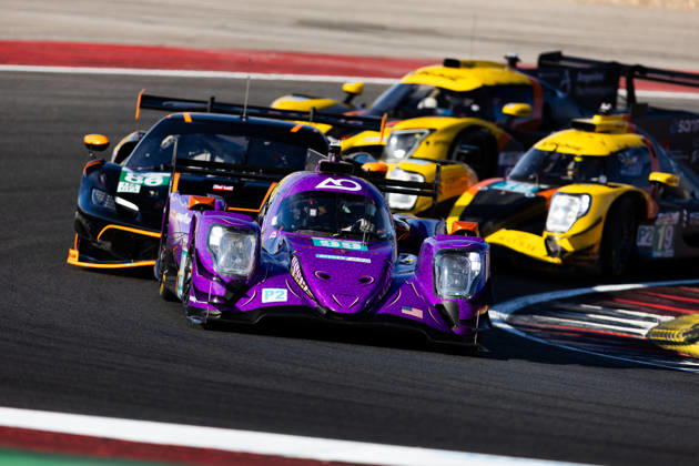 AUTO - ELMS - 4 HOURS OF PORTIMAO 2026 99 HYETT PJ (usa), DELETRAZ Louis (sui), CAMERON Dane (usa), AO by TF, Oreca 07 - Gibson, LMP2 Pro Am, action during the 4 Hours of Portimao 2026, 6th round of the 2026 European Le Mans Series on the Autodromo Internacional do Algarve from October 8 to 10, 2026 in Portimao, Portugal - Copyright: xJoaoxFilipex