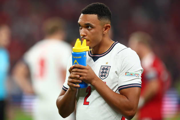London, England, 6th October 2026. Trent Alexander-Arnold of England during the England vs Czech Republic UEFA Nations League match at Wembley Stadium, London. Picture credit should read: Paul Terry Sportimage EDITORIAL USE ONLY. No use with unauthorised audio, video, data, fixture lists, club league logos or live services. Online in-match use limited to 120 images, no video emulation. No use in betting, games or single club league player publications. SPI_099_PT_England__Czechia SPI-5055-0099